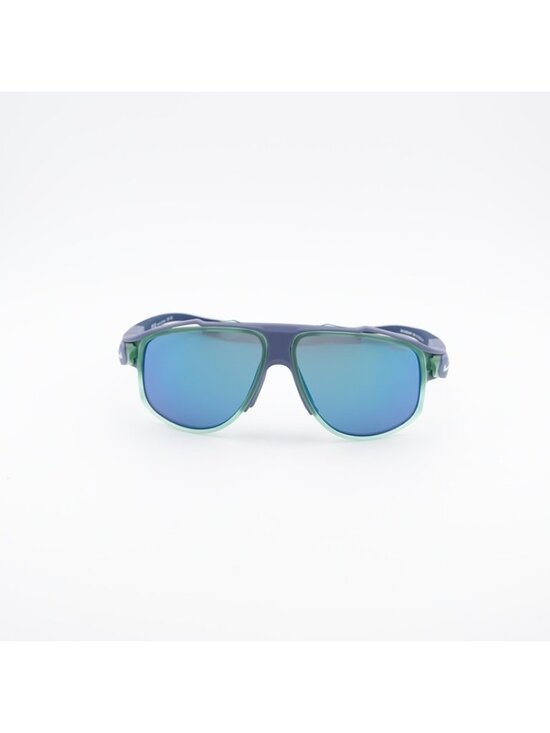 NIKE FLYFREE INFINITY IO0099X 499 Sunglasses Matte World Indigo Shield Frame